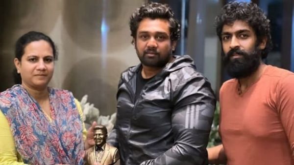 ಪುನೀತ ಪರ್ವ: ಖುದ್ದಾಗಿ ಮನೆಗೆ ಬಂದು ಆಹ್ವಾನ ಸ್ವೀಕರಿಸಿದ ಧ್ರುವ ಸರ್ಜಾಗೆ ರಾಘಣ್ಣ ಧನ್ಯವಾದ