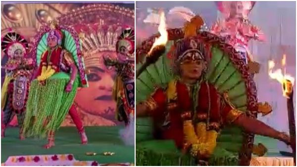 ಹುಬ್ಬಳ್ಳಿಯಲ್ಲಿ 'ಕಾಂತಾರ' ಮರುಸೃಷ್ಟಿ, ಶಾಲಾ ವಿದ್ಯಾರ್ಥಿಗಳಿಂದ ಪ್ರಯೋಗ