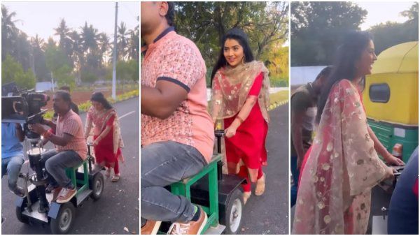 Megha Shetty:ಶೂಟಿಂಗ್ ಜಾಗದಲ್ಲಿ ಮೇಘಾ ಶೆಟ್ಟಿ ಫುಲ್ ಮಸ್ತಿ!