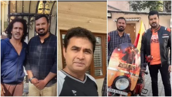 ಬುಲೆಟ್ ಏರಿ 30 ಜಿಲ್ಲೆ ಸುತ್ತಿದ ದರ್ಶನ್ ಫ್ಯಾನ್:ಉಪ್ಪಿ,ಶರಣ್,ಸೃಜನ್,ಅಭಿ ಮನೆಯಲ್ಲಿ'ಕ್ರಾಂತಿ'