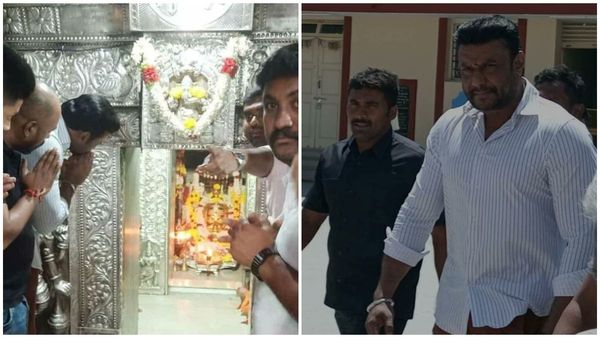 ಮಲೆಮಹದೇಶ್ವರ ಬೆಟ್ಟದಲ್ಲಿ ನಟ ದರ್ಶನ್ ಪೂಜೆ: ಜನರನ್ನು ನಿಯಂತ್ರಿಸಲು ಪೊಲೀಸರ ಹರಸಾಹಸ