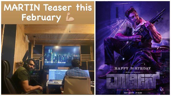 Dhruva Sarja: ಇದೇ ತಿಂಗಳು 'ಮಾರ್ಟಿನ್' ಟೀಸರ್: ಎಡಿಟಿಂಗ್ ಸ್ಟುಡಿಯೋದಲ್ಲಿ ಆಕ್ಷನ್ ಪ್ರಿನ್ಸ್ ಬ್ಯುಸಿ