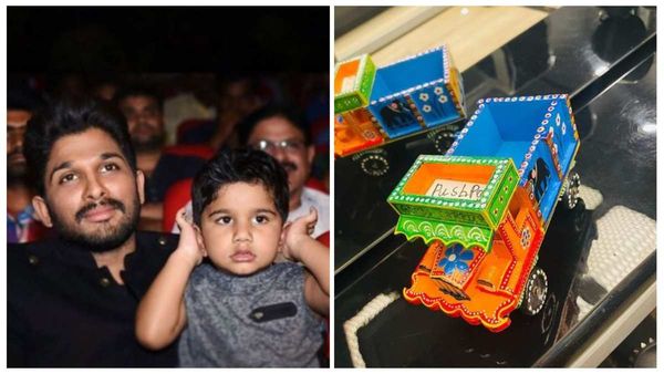 'ಪುಷ್ಪ'ರಾಜ್‌ ಅಲ್ಲು ಅರ್ಜುನ್‌ಗೆ ಮಗ ಅಲ್ಲು ಅಯಾನ್‌ನಿಂದ ಸ್ಪೆಷಲ್ ಗಿಫ್ಟ್