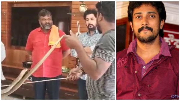 ನಟ ಪ್ರೇಮ್ ಭೇಟಿ ವೇಳೆ ನಿರ್ಮಾಪಕರ ಮನೆಯಲ್ಲಿ ಕಾಣಿಸಿಕೊಂಡ ನಾಗರಹಾವು!