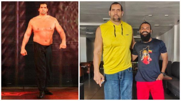 ಸ್ಯಾಂಡಲ್‌ವುಡ್‌ ಅಖಾಡಕ್ಕಿಳಿದ WWE ಮಾಜಿ ಕುಸ್ತಿ ಪಟು 'ದಿ ಗ್ರೇಟ್ ಖಲಿ': ಯಾವುದು ಆ ಸಿನಿಮಾ?