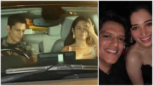 ರೂಮರ್ಡ್ ಬಾಯ್‌ಫ್ರೆಂಡ್ ಜೊತೆ ತಮನ್ನಾ ಡಿನ್ನರ್ ಡೇಟ್: ಒಂದೇ ಕಾರಿನಲ್ಲಿ ಸುತ್ತಾಟ