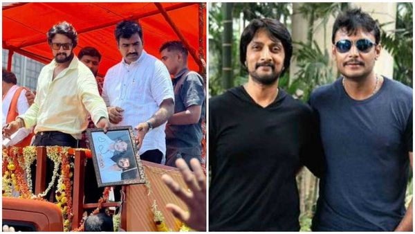 ದರ್ಶನ್ ಫೋಟೊ ಮೇಲೆ ನಟ ಸುದೀಪ್ ಆಟೋಗ್ರಾಫ್: ಏನಂತ ಬರೆದ್ರು ಕಿಚ್ಚ?