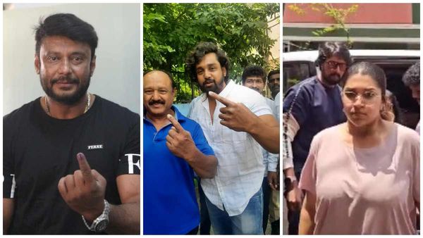 ಮೊದಲ ಬಾರಿ ಸಾನ್ವಿ ಮತದಾನ.. ಗೆದ್ದವರು ಸಮಸ್ಯೆ ಬಗೆಹರಿಸಬೇಕು ಎಂದ ಕಿಚ್ಚ; RR ನಗರದಲ್ಲಿ ದರ್ಶನ್ ವೋಟ್