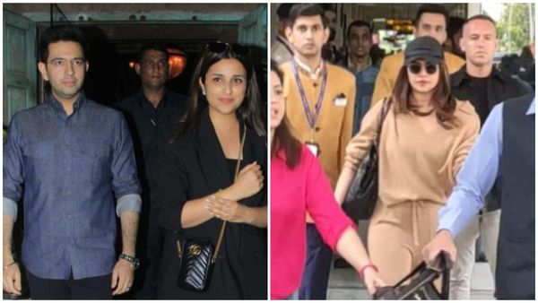 ಆಪ್ ಎಂಪಿ ರಾಘವ್ ಚಡ್ಡಾ- ಪರಿಣಿತಿ ನಿಶ್ಚಿತಾರ್ಥ: ದೆಹಲಿಗೆ ಬಂದಿಳಿದ ಪ್ರಿಯಾಂಕ ಚೋಪ್ರಾ