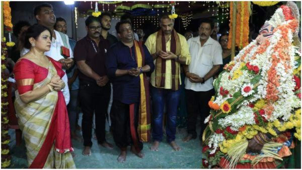 'ಕರಿ ಹೈದ ಕೊರಗಜ್ಜ' ನಿರ್ದೇಶಕರಿಂದ 'ಗುಳಿಗ' ದೈವಕ್ಕೆ ಕ್ಷೇತ್ರ ನಿರ್ಮಾಣ: 'ಕೊರಗಜ್ಜ'ನಿಗೂ ಕೋಲ ಸೇವೆ