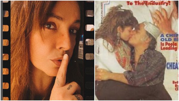 ತಂದೆ ಜೊತೆ ಲಿಪ್ ಕಿಸ್ ಮಾಡಿದ್ದ ಪೂಜಾ ಭಟ್: 