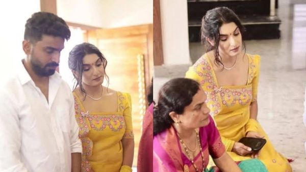 ಗೃಹ ಪ್ರವೇಶದಲ್ಲಿ ಮಿಂಚಿದ ಕೃಷಿ ತಾಪಂಡ; ಸಾಮಾಜಿಕ ಜಾಲತಾಣದಲ್ಲಿ ಫೋಟೋ ಪೋಸ್ಟ್ ಮಾಡಿದ ನಟಿ