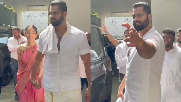 ಅಭಿಷೇಕ್ - ಅವಿವಾ ವಿವಾಹ: ಬೀಗರ ಔತಣಕ್ಕೆ ಒಟ್ಟಿಗೆ ಮಂಡ್ಯಕ್ಕೆ ಬಂದ ನವಜೋಡಿ