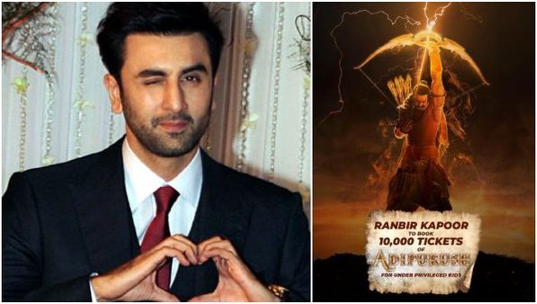 ರಣ್‌ಬೀರ್ ಕಪೂರ್ ಸಹಾಯಹಸ್ತ: ಬಡ ಮಕ್ಕಳಿಗಾಗಿ 10 ಸಾವಿರ 'ಆದಿಪುರುಷ್' ಟಿಕೆಟ್ ಖರೀದಿ