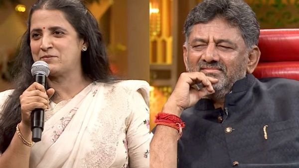 ಡಿಕೆ ಶಿವಕುಮಾರ್ ಹೊರಗಡೆ ಟ್ರಬಲ್ ಶೂಟರ್, ಮನೆಯಲ್ಲಿ ಚಿಕ್ಕ ಮಗುವಂತೆ ಎಂದ ಉಶಾ ಶಿವಕುಮಾರ್