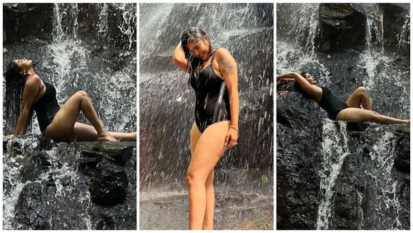 Aishwarya Shindogi: ಬಿಕಿನಿಯಲ್ಲಿ ಬಾಲಿಯ ಜಲಪಾತಕ್ಕೆ ಮೈಯೊಡ್ಡಿದ ಮಾಯಾಂಗನೆ