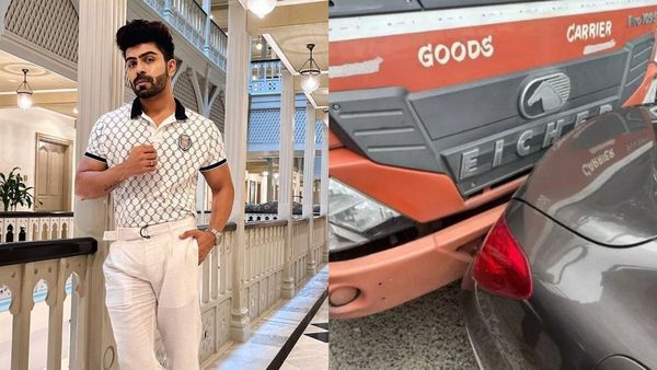 'ಭಾಗ್ಯಲಕ್ಷ್ಮಿ' ಧಾರಾವಾಹಿ ನಟ ಆಕಾಶ್ ಕಾರು ಅಪಘಾತ; ಫೋಟೊಸ್ ವೈರಲ್!