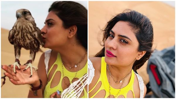 Deepika Das: ಗರುಡ ಪಕ್ಷಿಗೆ ಮುತ್ತಿಟ್ಟ ನಾಗಿಣಿ : ಮರಳುಗಾಡಿನಲ್ಲಿ ಒಂದಾದ ಬದ್ಧವೈರಿಗಳು!