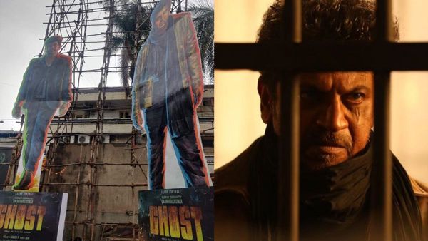 ಬಿಡುಗಡೆಗೂ ಮುನ್ನವೇ ತಲೆ ಎತ್ತಿದ ಘೋಸ್ಟ್ ಕಟ್‌ಔಟ್; ನಾಳೆ ಸಂತೋಷ್ ಚಿತ್ರಮಂದಿರದಲ್ಲಿ ಏನೆಲ್ಲಾ ಸೆಲೆಬ್ರೇಷನ್ಸ್?