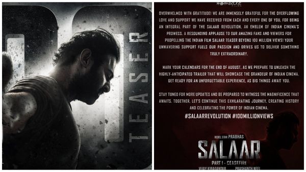 'ಸಲಾರ್' ಟೀಸರ್ ನೋಡಿ ಫ್ಯಾನ್ಸ್ ಬೇಸರ: 10 ಕೋಟಿ ವೀವ್ಸ್ ಸಾಧಿಸಿದ ಬೆನ್ನಲ್ಲೇ ಬಹಿರಂಗ ಪತ್ರ ಬರೆದ ಹೊಂಬಾಳೆ