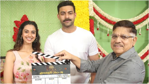 ನಿಶ್ಚಿತಾರ್ಥದ ಬಳಿಕ ಮೆಗಾ ಪ್ರಿನ್ಸ್ ಹೊಸ ಸಿನಿಮಾ ಲಾಂಚ್: ವರುಣ್ ತೇಜ್ 14ನೇ ಸಿನಿಮಾಗೆ ಟೈಟಲ್ ಫಿಕ್ಸ್!