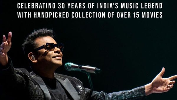 30 Years Of AR Rahman: ಸಿನಿಮಾದಲ್ಲಿ 30 ವರ್ಷ ಪೂರೈಸಿದ ಎಆರ್ ರಹಮಾನ್; ಪಿವಿಆರ್‌ನಿಂದ ವಿಶೇಷ ಗೌರವ