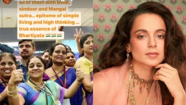 'ಬಿಂದಿ, ಸಿಂಧೂರ, ಮಂಗಳಸೂತ್ರ' ಧರಿಸಿದ ವಿಜ್ಞಾನಿಗಳನ್ನು ಶ್ಲಾಘಿಸಿದ ನಟಿ ಕಂಗನಾ ರನೌತ್