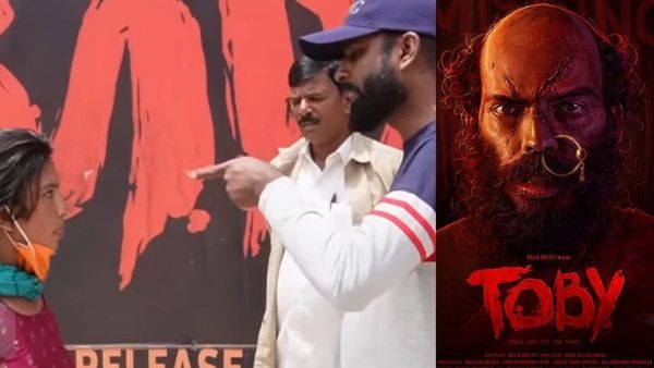 Toby: ಟೋಬಿ ಚೆನ್ನಾಗಿಲ್ಲ ಎಂದ ಮಹಿಳೆಗೆ ಚಿತ್ರಮಂದಿರದ ಮುಂದೆಯೇ ಬೈಗುಳ; ಚಿತ್ರ ಸೂಪರ್ ಎನ್ನಲೇಬೇಕೆಂಬ ರೂಲ್ಸ್ ಇದ್ಯಾ?