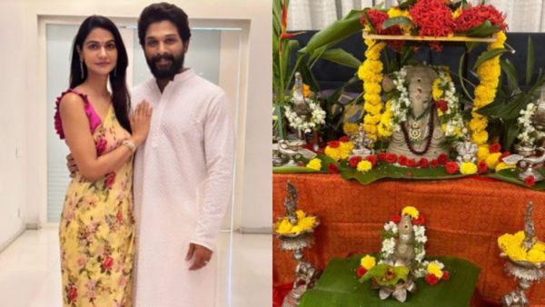 Allu Arjun:'ಪುಷ್ಪರಾಜ್' ಮನೆಯಲ್ಲಿ ಅದ್ಧೂರಿ ಗಣೇಶೋತ್ಸವ, ಅಲ್ಲು ಅರ್ಜುನ್ ಮಗಳಿಂದ ಗಣಪನಿಗೆ ಪೂಜೆ