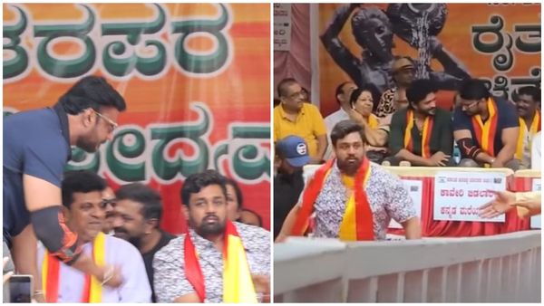 Darshan- Dhruva: ದರ್ಶನ್ ವೇದಿಕೆ ಏರಿದ್ರು ಕ್ಯಾರೆ ಅನ್ನದ ಧ್ರುವ, ಕೊನೆಗೆ ದಾಸನಿಗೆ ಸೀಟ್ ಬಿಟ್ಟು ಎದ್ದು ಹೋದ್ರಾ?