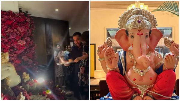 Ganesh Chaturthi 2023: ಗಣಪತಿ ಬಪ್ಪ ಮೋರೆಯ: ಸಲ್ಲು- ಶಾರುಖ್ ಮನೆಯಲ್ಲಿ ಗಣೇಶ ಹಬ್ಬದ ಸಡಗರ