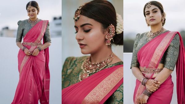 ಮೈಸೂರ್ ಸಿಲ್ಕ್ ಸೀರೆ ಧರಿಸಿ ಮದುಮಗಳಂತೆ ಫೋಸ್ ಕೊಟ್ಟ ನಮ್ರತಾ ಗೌಡ, ಅಭಿಮಾನಿಗಳು ಹೇಳಿದ್ದೇನು?