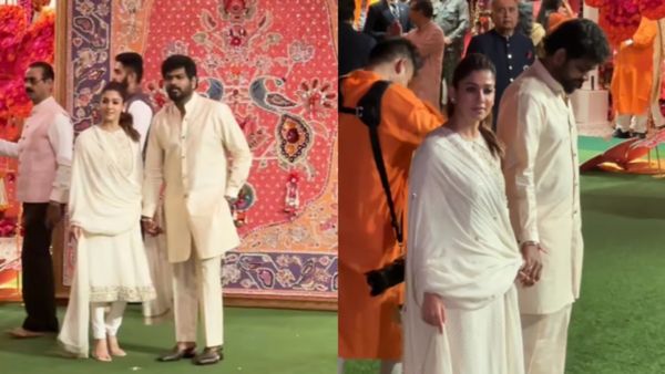 Ganesh Chaturthi: ಅಂಬಾನಿ ಮನೆಯ ಗಣೇಶೋತ್ಸವದಲ್ಲಿ ಮಿಂಚಿದ ನಯನತಾರಾ, ವಿಘ್ನೇಶ್ ಶಿವನ್