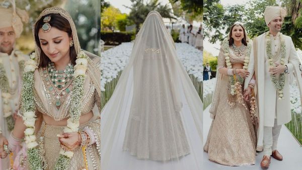 Parineeti Chopra: ನಟಿ ಪರಿಣಿತಿ ಚೋಪ್ರಾ ಧರಿಸಿದ್ದು 2,500 ಗಂಟೆಗಳ ಕಾಲ ಮುತ್ತು, ಚಿನ್ನದ ಜರಿಗಳಿಂದ ತಯಾರಾಗಿದ್ದ ಲೆಹೆಂಗಾ!