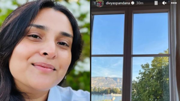 Ramya reaction: ಸುಳ್ಳು ಸುದ್ದಿ ಬಳಿಕ ರಮ್ಯಾ ಪ್ರತಿಕ್ರಿಯೆ, ವಿದೇಶದಲ್ಲಿನ ಫೋಟೋ ಹಂಚಿಕೊಂಡ ನಟಿ