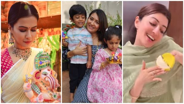 Ganesh Chaturthi 2023: ಸ್ಯಾಂಡಲ್‌ವುಡ್ ತಾರೆಯರ ಮನೆ ಮನಗಳಲ್ಲಿ ಗಣೇಶ ಹಬ್ಬದ ಸಂಭ್ರಮ