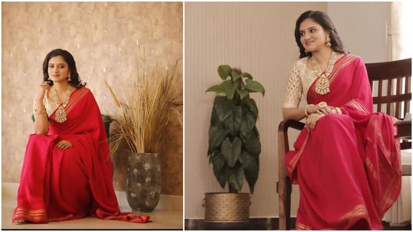 Ranjani Raghavan: ಅಮ್ಮನ ಮೈಸೂರು ಸಿಲ್ಕ್ ಸೀರೆಯುಟ್ಟು ರಂಜನಿ ರಾಘವನ್ ಫೋಟೊಶೂಟ್: ಇದು ನವರಾತ್ರಿ ಸ್ಪೆಷಲ್!