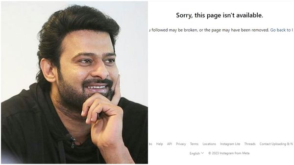 Prabhas: ಪ್ರಭಾಸ್ ಇನ್‌ಸ್ಟಾಗ್ರಾಂ ಅಕೌಂಟ್ ದಿಢೀರ್ ಮಾಯ.. ನಿಷ್ಕ್ರೀಯಗೊಳಿಸಿದ್ರಾ? ಹ್ಯಾಕರ್ ಕೆಲಸನಾ?