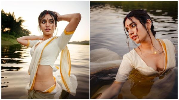 ಸೀರೆಯುಟ್ಟು ಕಣ್ಣಲ್ಲೇ ಬಾಣ ಬಿಟ್ಟ ಕಣ್‌ ಸನ್ನೆ ಹುಡುಗಿ: 