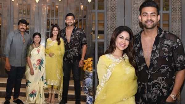 ವರುಣ್ ತೇಜ್ - ಲಾವಣ್ಯ ತ್ರಿಪಾಠಿ ಮದುವೆ ತಯಾರಿ ಬಲು ಜೋರು: ಫೋಟೋ ಹಂಚಿಕೊಂಡ ಮೆಗಾಸ್ಟಾರ್ ಚಿರಂಜೀವಿ