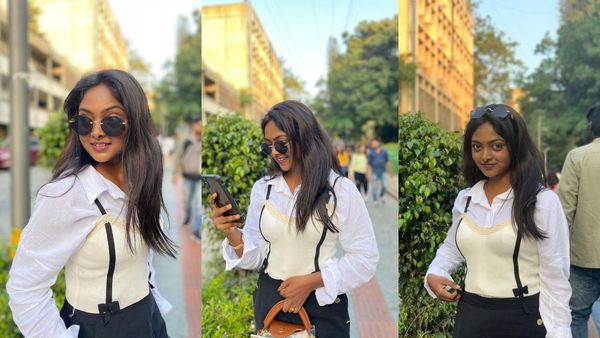 Vijaya Lakshmi: ಮಾಡರ್ನ್ ಡ್ರೆಸ್ ತೊಟ್ಟ 'ಲಕ್ಷಣ'ದ ವಿಜಯ ಲಕ್ಷ್ಮೀ ನೋಟಕ್ಕೆ ಫ್ಯಾನ್ಸ್ ಫಿದಾ!