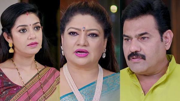 Amruthadhaare: ಹೆಂಡತಿಯ ಪರ ನಿಂತ ಗೌತಮ್, ಮಗನ ಮಾತು ಕೇಳಿ ಶಾಕುಂತಲ ಫುಲ್ ಶಾಕ್!