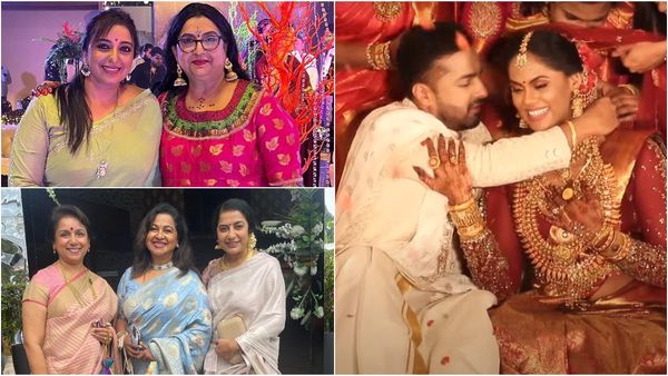 ಕಾಸರಗೋಡಿನ ಯುವಕನೊಂದಿಗೆ ಹಸೆಮಣೆ ಏರಿದ ಬೃಂದಾನವನ ನಟಿ: ರಾಧಾ ಪುತ್ರಿ ಮದ್ವೆಗೆ ತಾರೆಯರ ದಂಡು