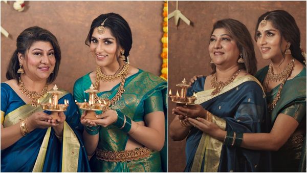 ಕನಸಿನ ರಾಣಿ ಮಾಲಾಶ್ರೀ ಮನೆಯಲ್ಲಿ ದೀಪಾವಳಿ ಸಂಭ್ರಮ: ಬೆಳಕಿನ ಹಬ್ಬಕ್ಕೆ ಅಮ್ಮ -ಮಗಳ ಫೋಟೊಶೂಟ್