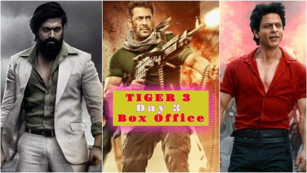 3ನೇ ದಿನ 'ಪಠಾಣ್', 'ಜವಾನ್', 'ಕೆಜಿಎಫ್ 2' ದಾಖಲೆ ಮುರಿಯಲಿಲ್ಲ 'ಟೈಗರ್ 3': ಬಾಕ್ಸಾಫೀಸ್ ಕಲೆಕ್ಷನ್ ಎಷ್ಟು?