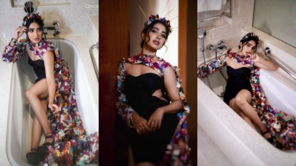 ಬಾತ್ ಟಬ್‌ನಲ್ಲಿ ಸಾನ್ಯಾ ಅಯ್ಯರ್ ಸಕತ್ ಫೋಟೋಶೂಟ್, ಬಿಕಿನಿ ಫೋಟೋ ಬೇಕು ಎಂದ ಫ್ಯಾನ್ಸ್!