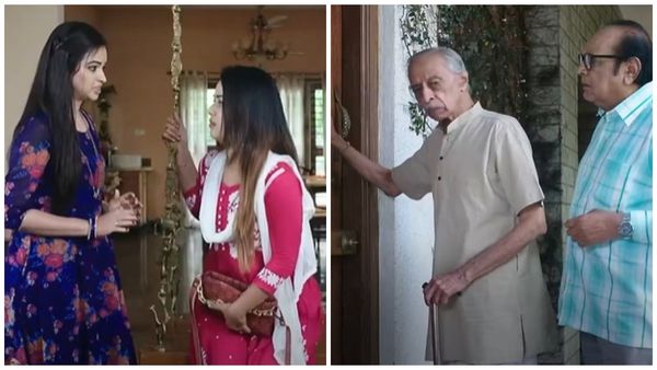 Shrirasthu Shubhamasthu: ಸಂಧ್ಯಾ ಭೇಟಿಗೆ ಬಂದ ನಂದಿನಿ, ದತ್ತ ತಾತನ ಕೈಗೆ ಸಿಕ್ಕಿ ಬೀಳುತ್ತಾಳಾ..?