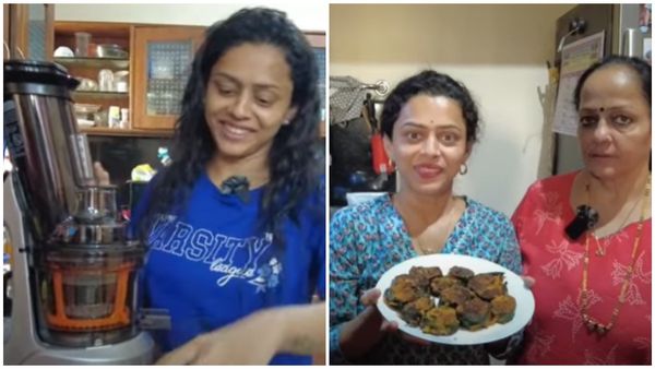 ಅಮ್ಮನ ಜೊತೆ ಸೇರಿ ಪತ್ರೊಡೆ ತಯಾರಿಸಿದ ನಟಿ ಅಮೃತಾ