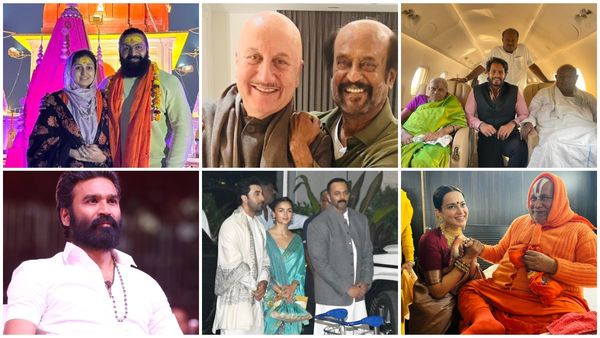 ರಾಮನೂರಿನಲ್ಲಿ ತಾರಾಲೋಕ; ಅಯೋಧ್ಯೆ ತಲುಪಿದ ರಜನಿ, ರಿಷಬ್, ಕಂಗನಾ, ಬಿಗ್‌ಬಿ, ಆಲಿಯಾ, ನಿಖಿಲ್