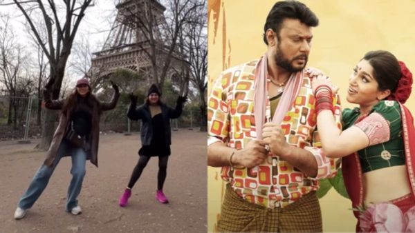 ಪ್ಯಾರಿಸ್‌ನಲ್ಲಿ 'ಪಸಂದಾಗವನೆ' ಎಂದು ಕುಣಿದ ಅಮ್ಮ- ಮಗಳು: ಮಾಲಾಶ್ರೀ, ಆರಾಧನಾ ಡ್ಯಾನ್ಸ್ ವಿಡಿಯೋ ವೈರಲ್